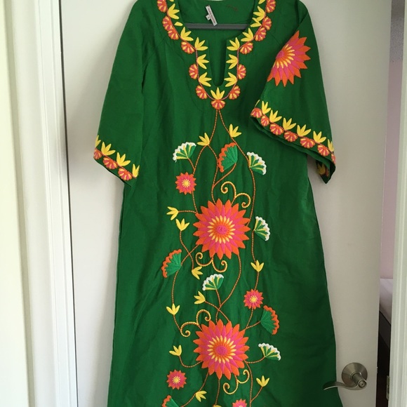 Tuckernuck Dresses & Skirts - Frances Valentine green caftan M